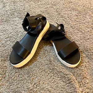 M.I.A. 1 inch platform sandals